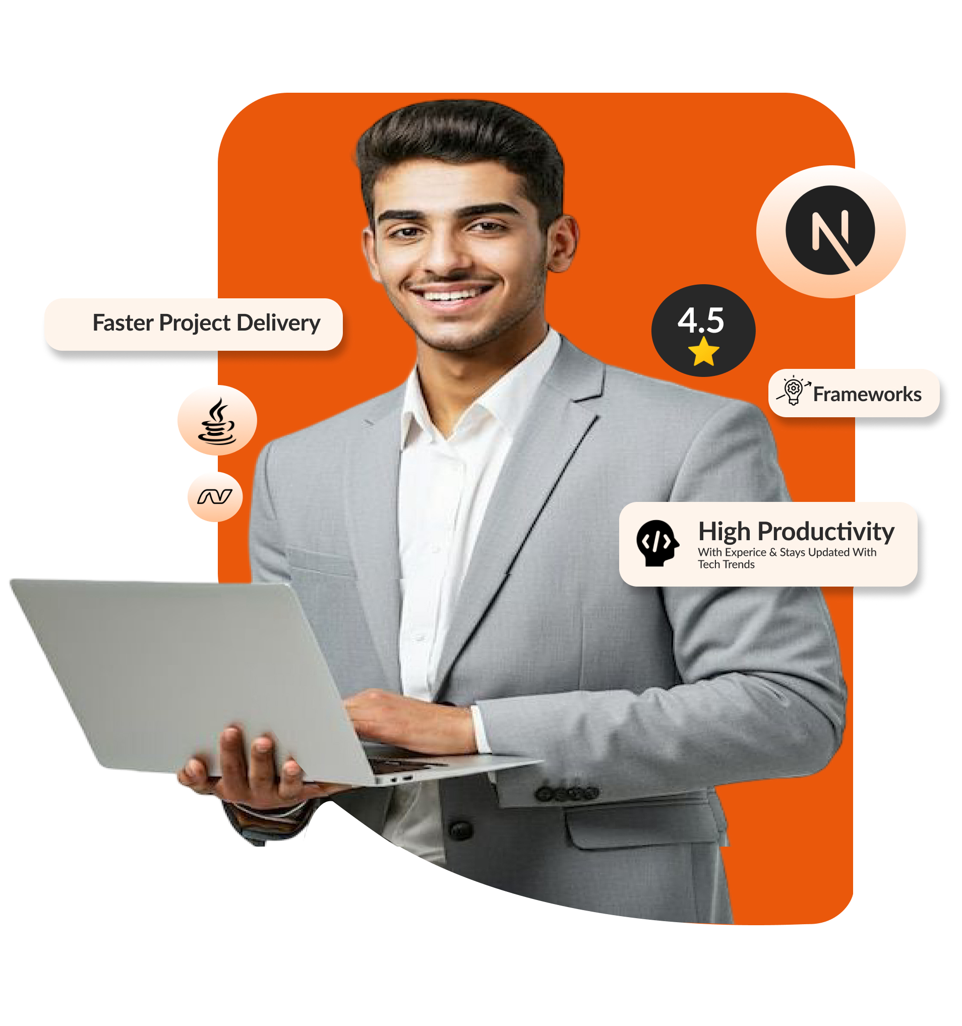 We provide quickly onboarded, cost-effective, thoroughly vetted tech experts who integrate seamlessly into your team with flexible scaling options.